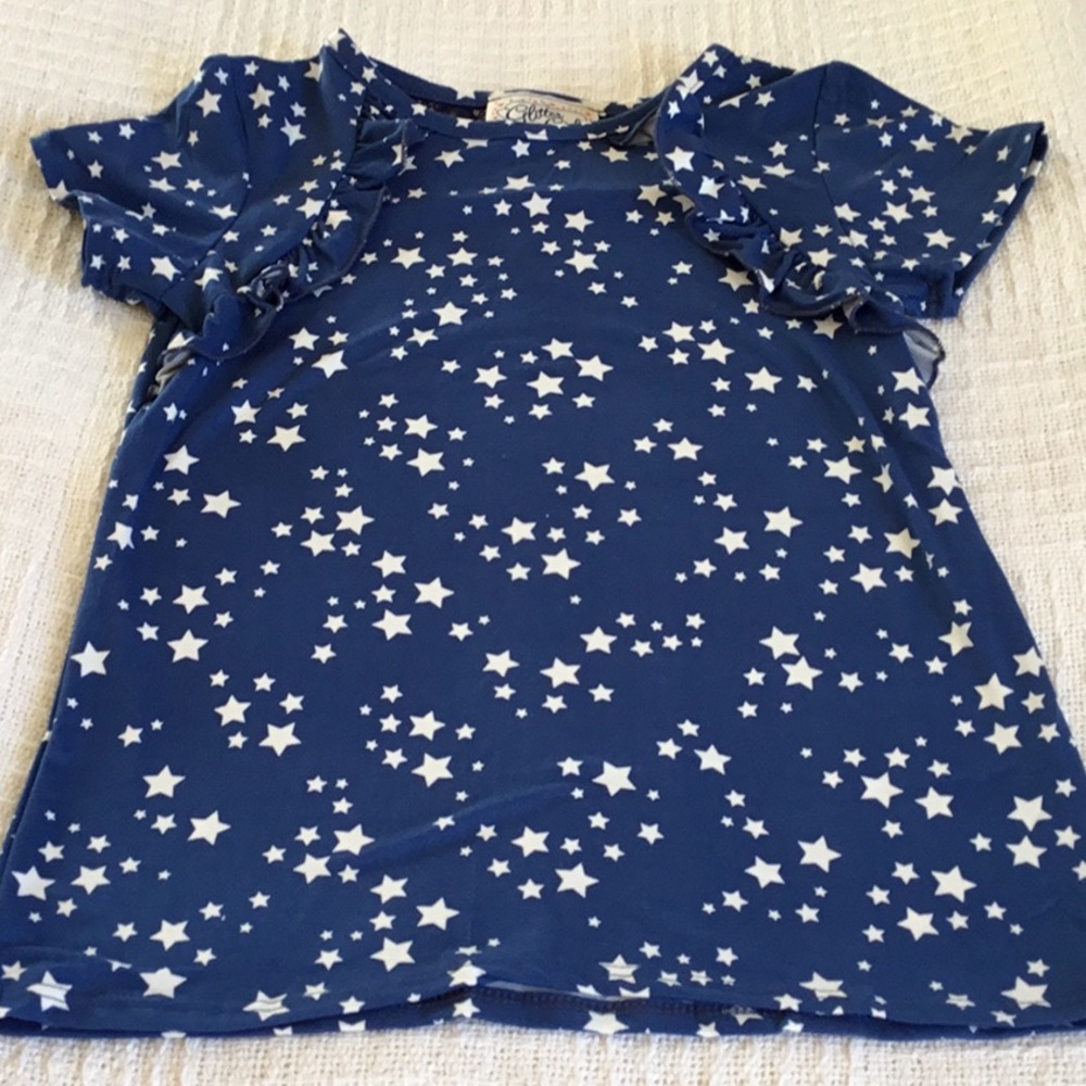 NWOT Girls size 10-12 star design T-shirt